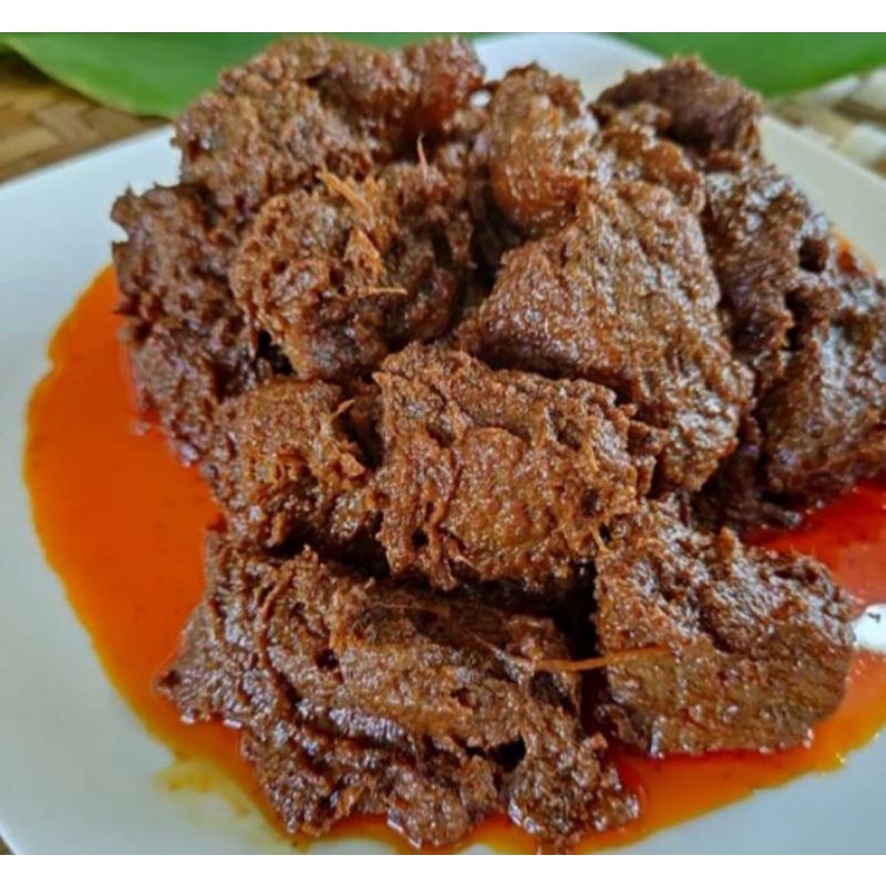 

RENDANG DAGING EMPUK 1KG DAN 500 GRAM BUMBU MELIMPAH