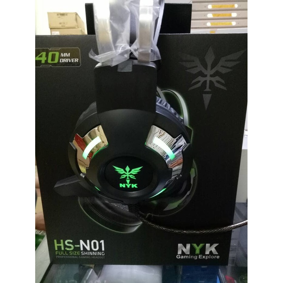 Headset Gaming NYK HS-N01 Kunkka Led Full Power Stereo