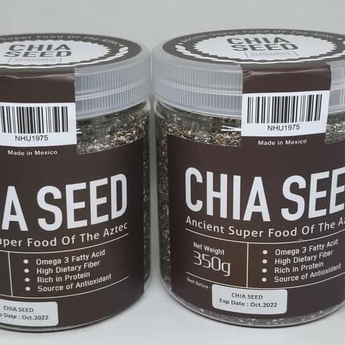 

MURAH PROMO Chia Seed organik kemasan 350gr mexsiko