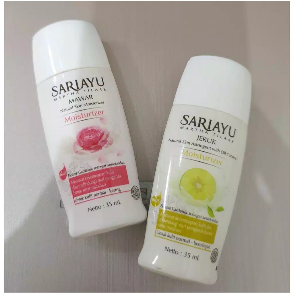 Sariayu moisturizer mawar , jeruk 35ml