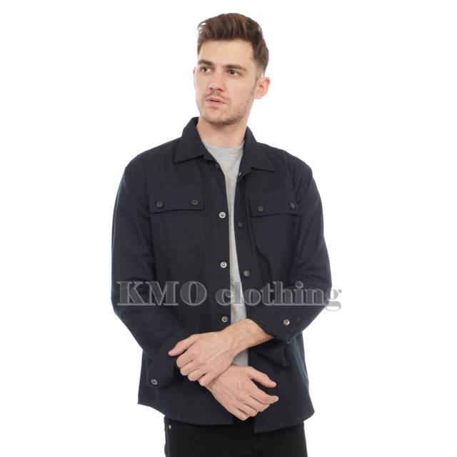 KMO KEMEJA SEMI PARKA PRIA ORIGINAL