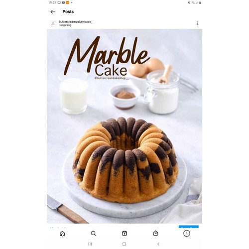 

BOLU MARMER marble cake jadul premium