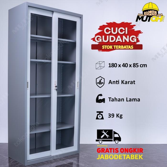 

Cabinet | Lemari Arsip Lemari Besi Filling Cabinet - Pintu Kaca Sliding Geser