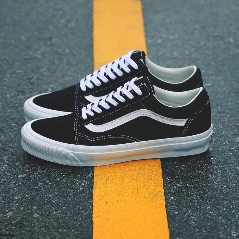 VANS OLDSKOOL VAULT OG LX BLACK/WHITE ORIGINAL 100% ( SPRING SUMMER '20 )