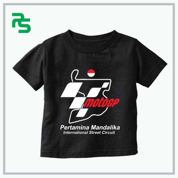 Kaos Baju Anak MotoGP Mandalika Circuit Indonesia Lombok