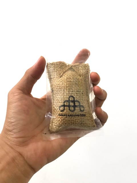 Pouch Parfum Kopi 6x9cm Parfum Mobil Kopi Packaging Pengharum Mobil Aroma Kopi