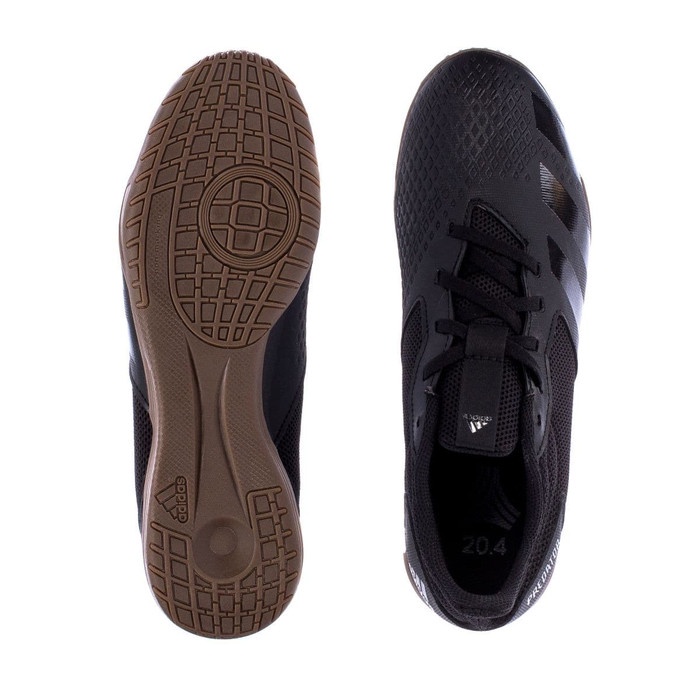 SEPATU FUTSAL ADIDAS PREDATOR 20.4 IN SALA - Core Black (ORIGINAL) TERMURAH 