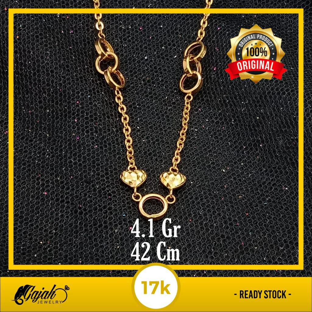 Kalung Emas 17K - 4.1 Gr Kadar 750 - 5022