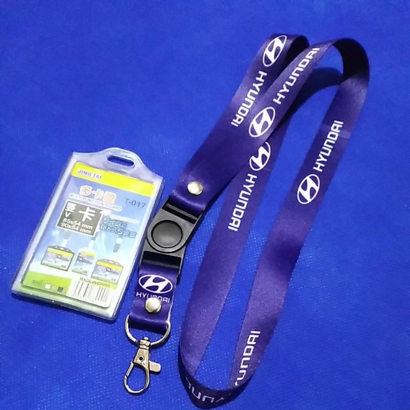 

LANYARD-TALI ID CARD HYUNDAI MOBIL-BISA SATUAN-READY STOCK