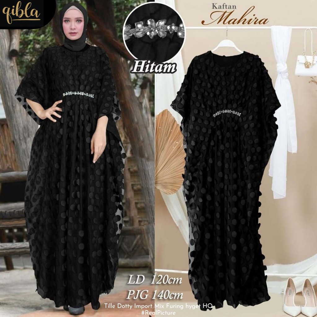 RHS ~ mahira kaftan kaftan premium bahan ceruty babydoll ori solo by mieux hijab