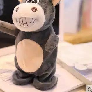 Boneka Hamster Perekam Suara bicara Hamster/mainan anak hamster / talking hamster