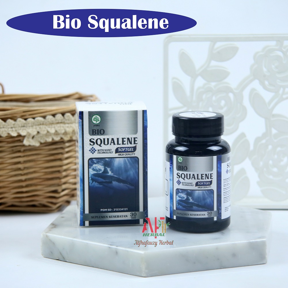 Obat Herbal Sesak Nafas, Asma, TBC, Paru-Paru Basah Bio Squalene Original-1