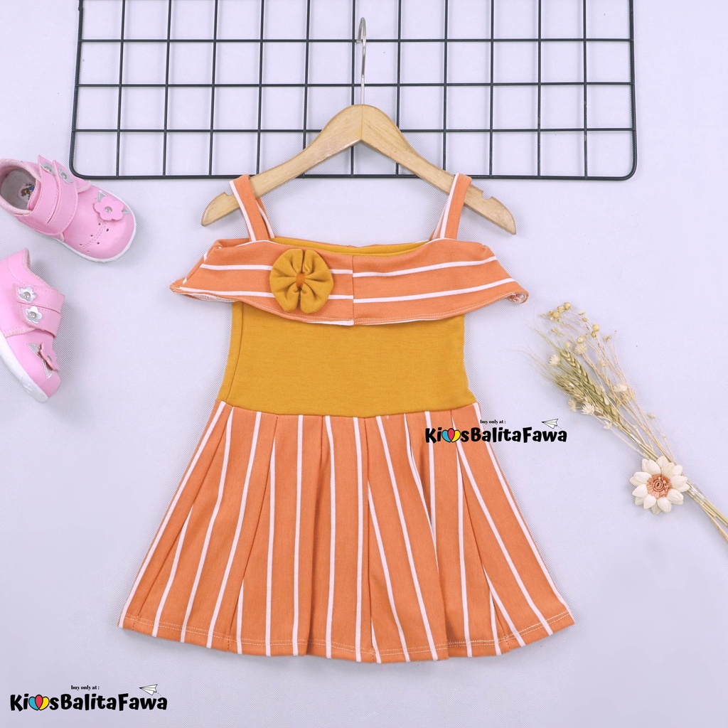 Dress Alinka uk Bayi 3-12 Bulan / Dres Sabrina Baby 6-12 Bulan Dres Pesta Baby Perempuan Gaun Babycinnamon