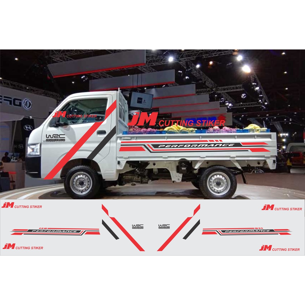 Stiker mobil pick up suzuki carry stiker mobil pick up carry cutting stiker body mobil pick up carry