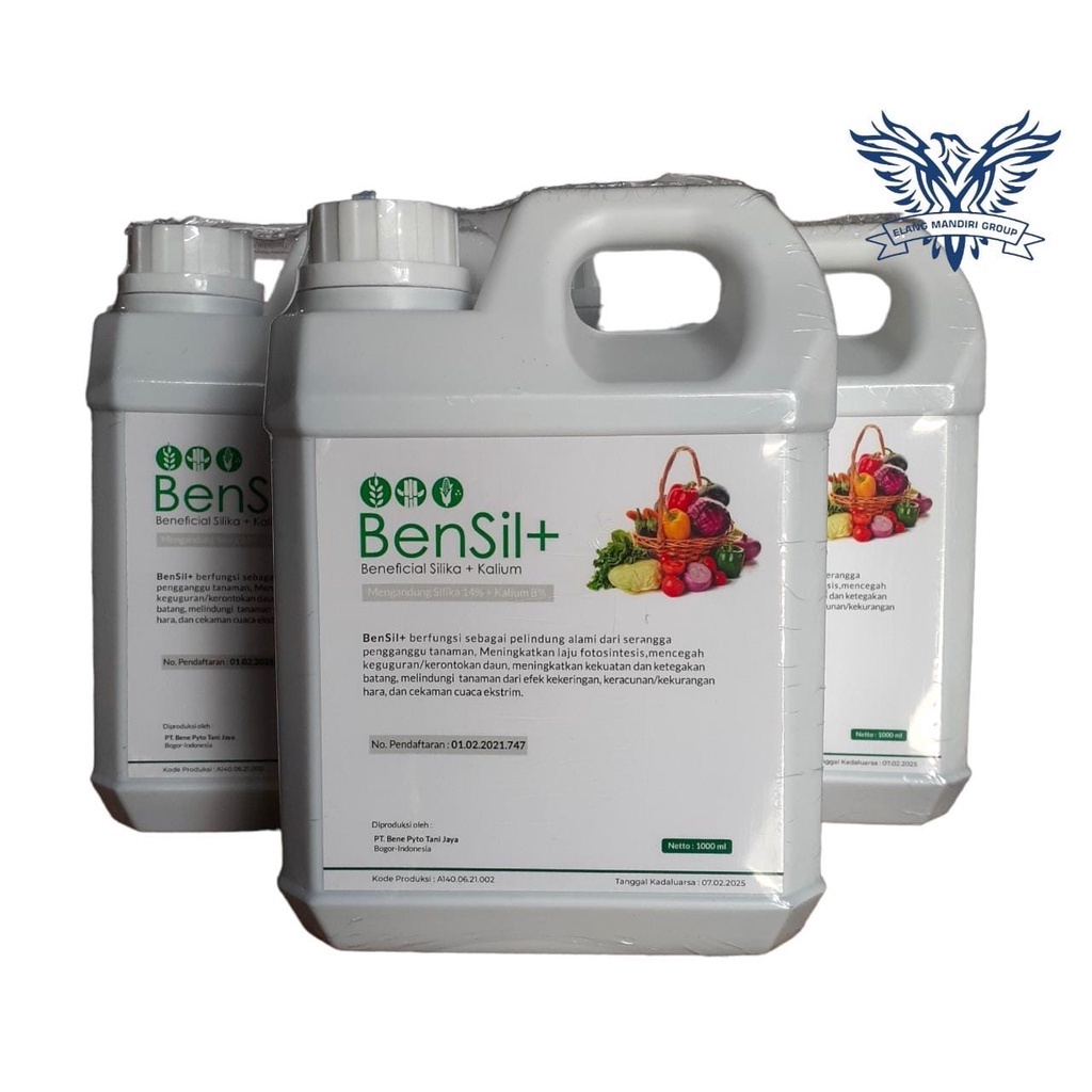 BENSIL +1 liter Pupuk silika silica  100% Original