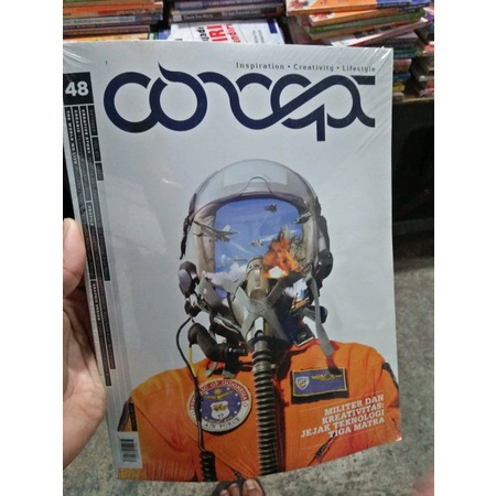 MAJALAH CONCEPT EDISI 48 VOL 7 OKTOBER 2011 MILITER DAN KREATIVITAS JEJAK TEKNOLOGI TIGA MANTRA BUKU