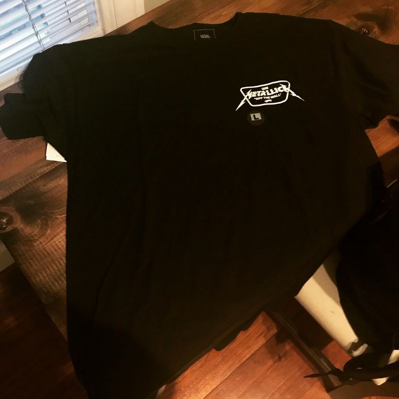 Vans x Metallica Tees size L ORIGINAL