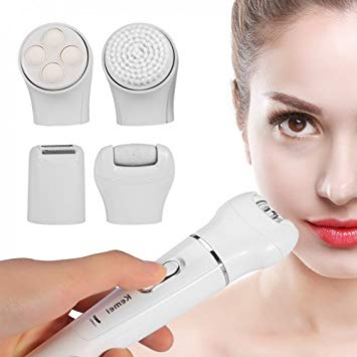 KEMEI KM-2199 5 in 1 Rechargeable Lady Epilator Shaver Tool Sets