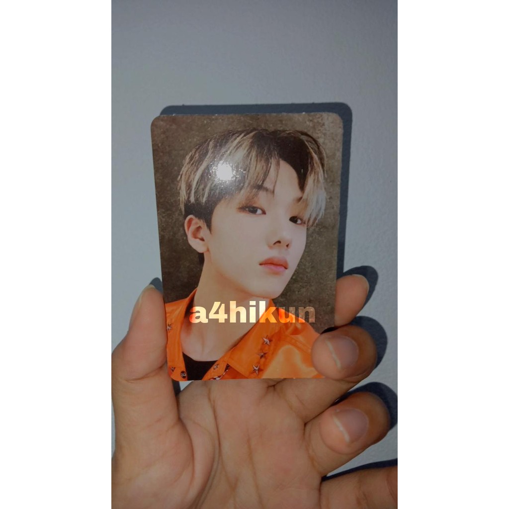 OFFICIAL JISUNG PHOTOCARD RELOAD ROLLIN VER