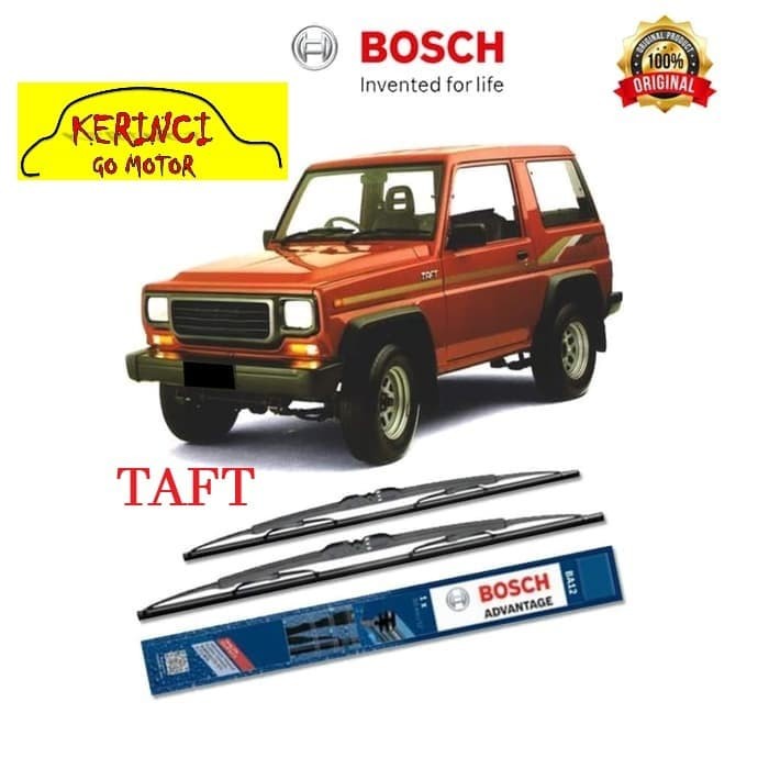 WIPER DAIHATSU TAFT BOSCH ADVANTAGE 17&quot; &amp; 17&quot; - WIPER BOSCH SEPASANG