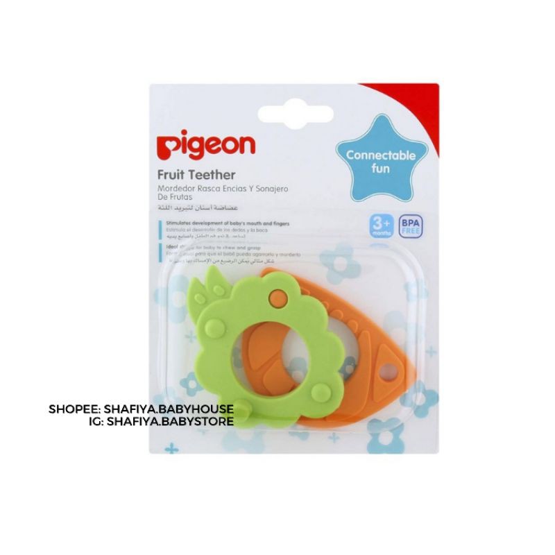 Pigeon Fruit Teether/ Gigitan Bayi Aroma Buah