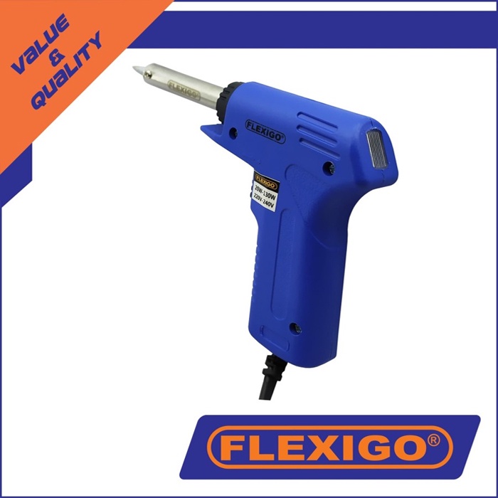 Solder Gun Listrik Dual 20-130 watt Flexigo Dual Heat / Soldering Iron