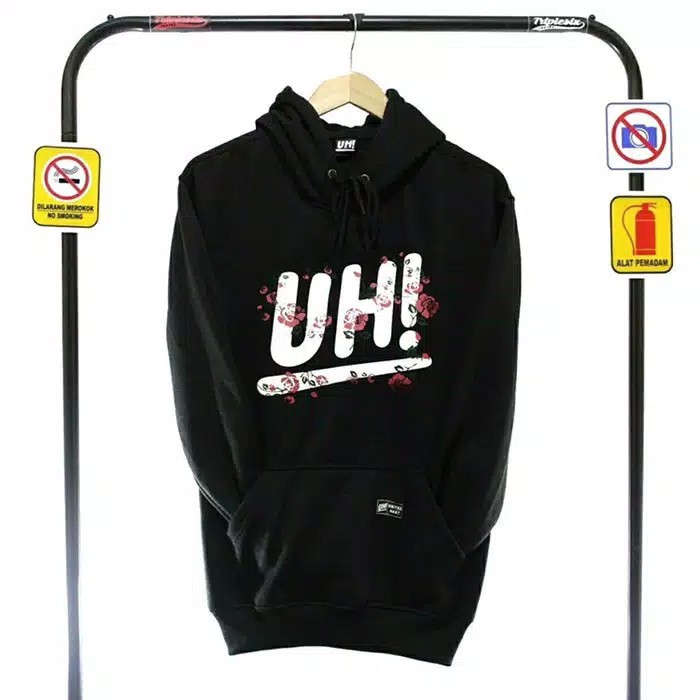 (BIG SALE)  TERLARIS UH! Motif Koran Hoodie Sweater Pria Wanita