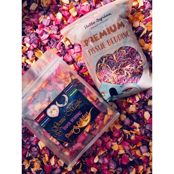 Premium Tissue Bedding & Paper Bedding Hamppiness x Hello Syrian Genie Magic