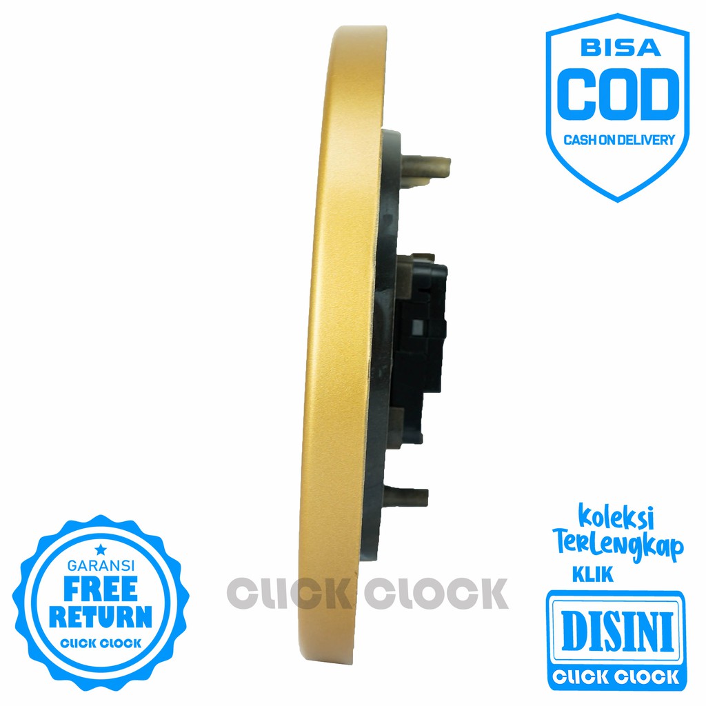 Jam Dinding Polos Dekorasi Rumah Wall Clock Bagus Keren Esa 262