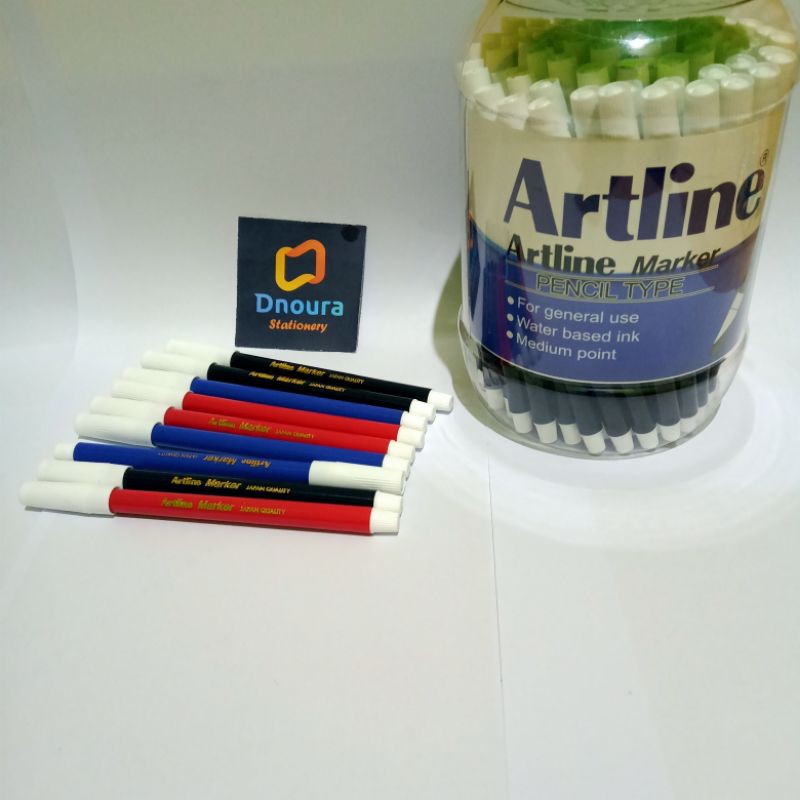 

SELUSIN ( 12 PCS ) Spidol Kecil Artline