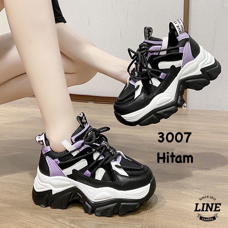 SEPATU WEDGES KOREA 3007