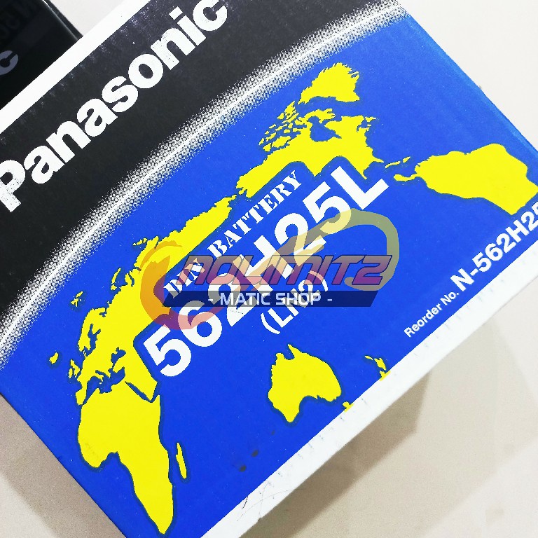 Aki Mobil Panasonic 562H25L 62AH 12V