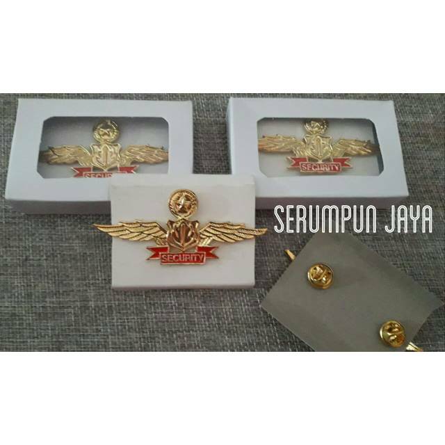 PIN BROSS WINGS SECURITY