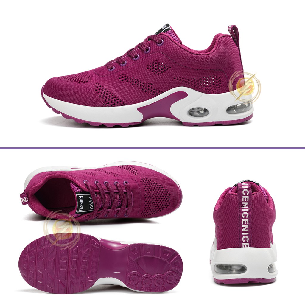 [COD] Sepatu Sneakers Wanita - Sepatu Fashion Kualitas Super Premium 202-PURPLE