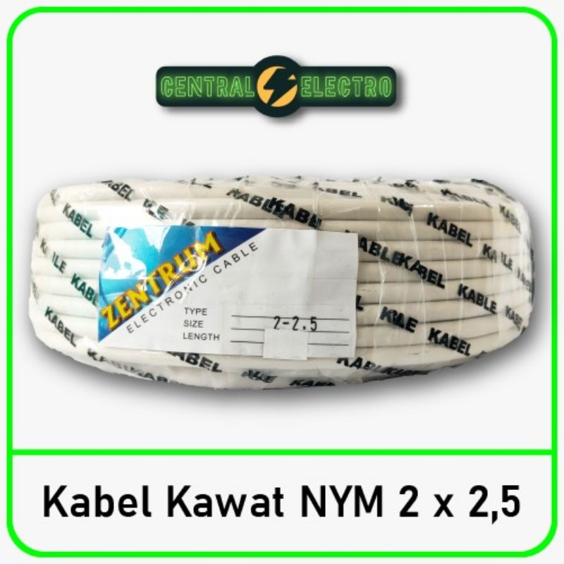 Kabel Listrik Kawat NYM 2 x 2.5 (30 Meter)