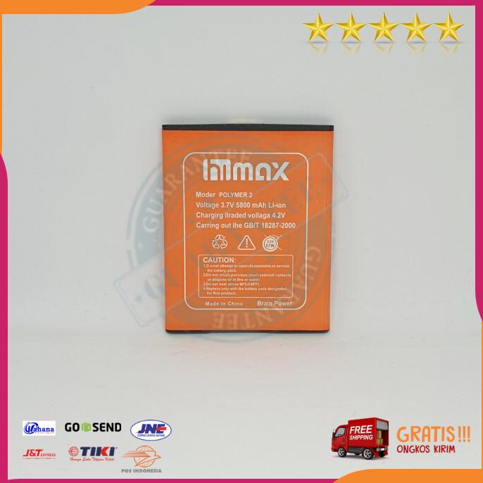 Acc Hp Baterai Batrai Baterai Himax Polymer 2 Polymer2 Original Oem