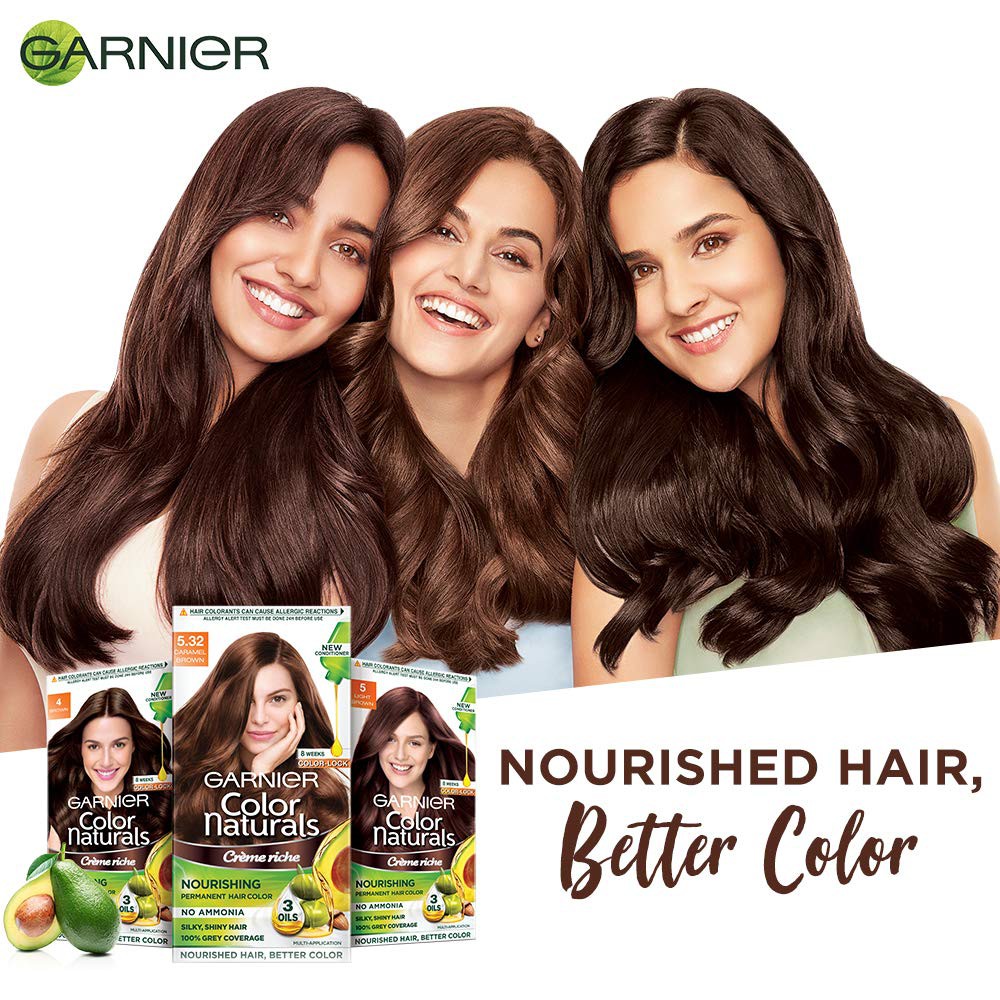 Jual Garnier Color Natural Hair Color 1 Box + Sachet (2pcs) | Shopee  Indonesia