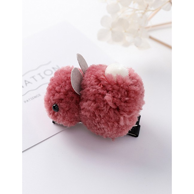 LRC Jepit Rambut Fashion Rabbit Shape Decorated Hair Clip F05145