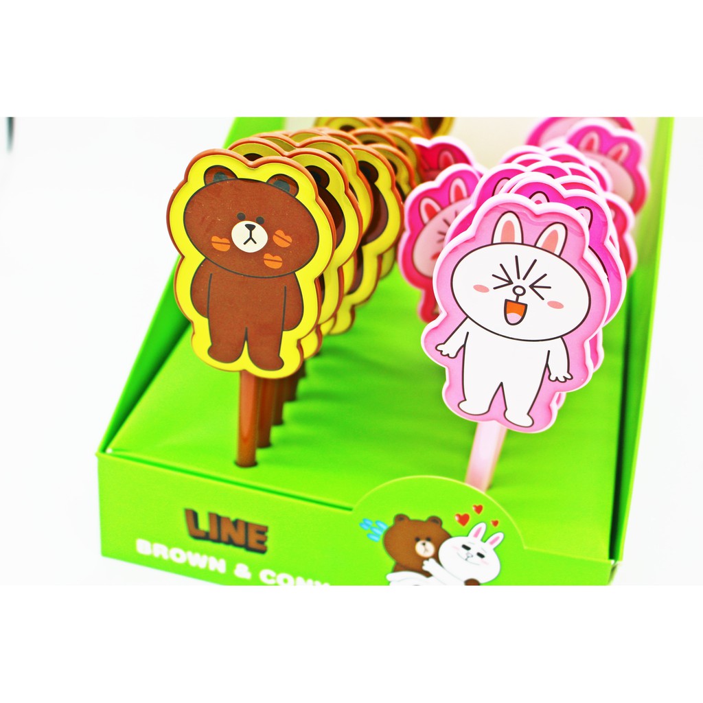 

Unik GEL PEN LINE COLOK KARAKTER LINE / PULPEN GEL BALLPOINT BROWN CONY Limited