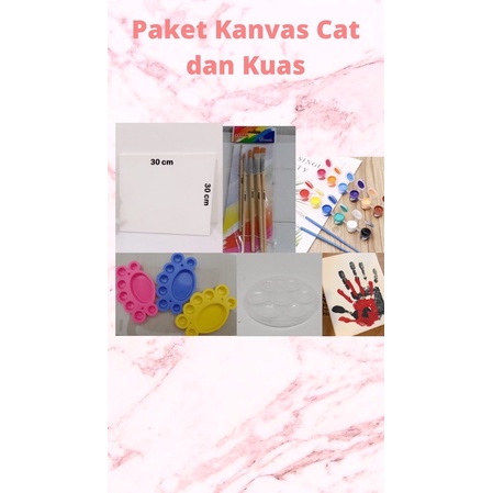 

Paket Kanvas Cat dan Kuas