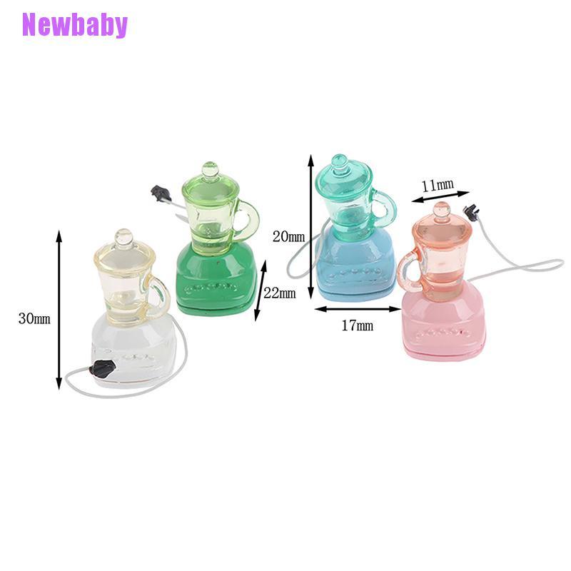 (Newbaby) Miniatur Juicer Skala 1: 12 Untuk Rumah Boneka