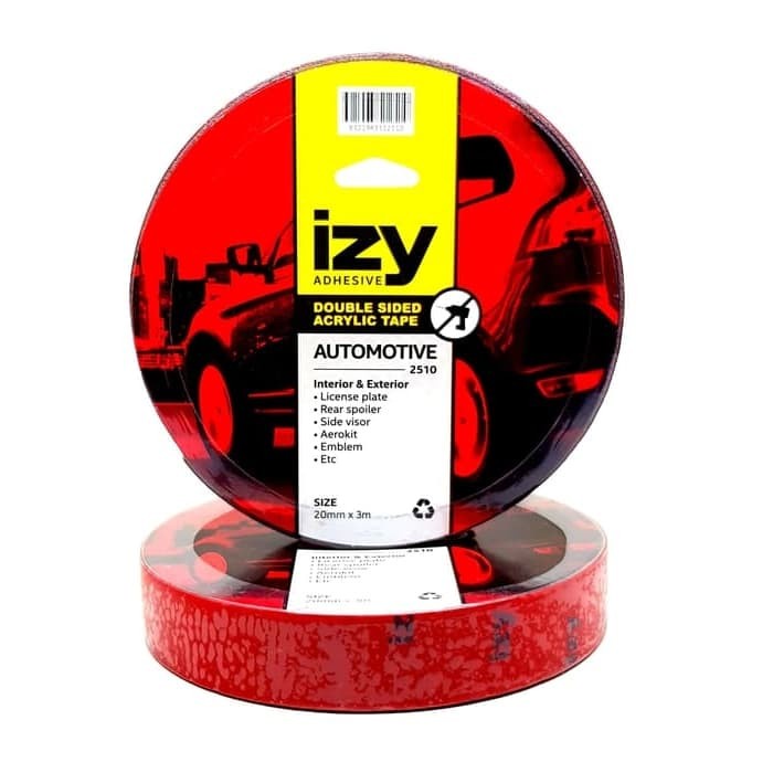 

Hot Sale Doble Tape Lem Perekat Bolak Balik Double Tape Pe Foam Izy Merah Sale!!!