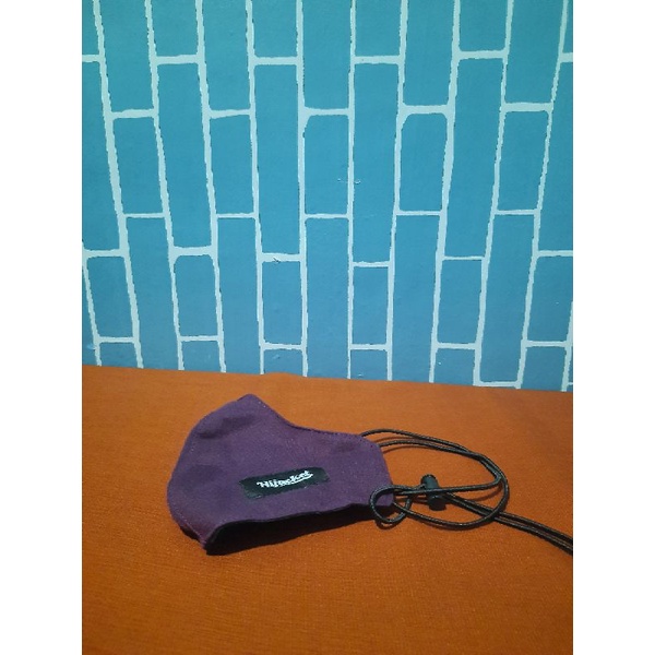 MASKER HIJAB KAIN MICRO MASK HIJACKET MASKER PREMIUM