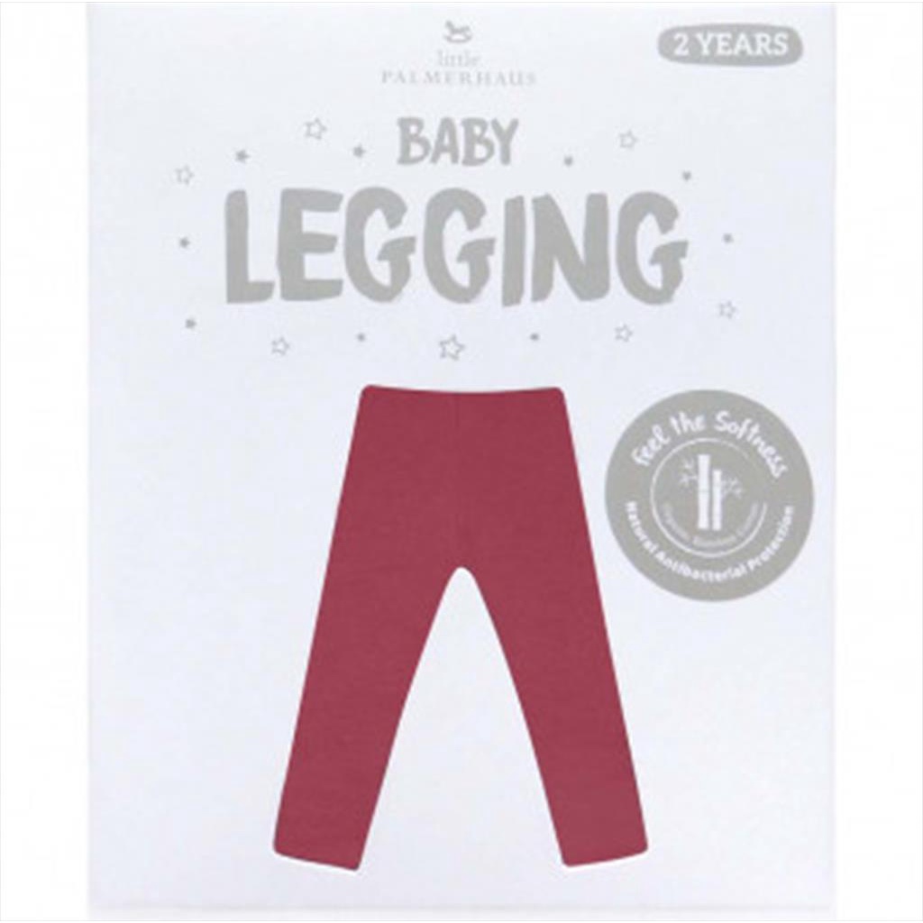 Little Palmerhaus Baby Legging Warna Berry Pink