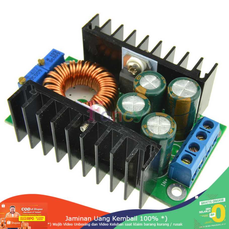 (BISA COD) RVOSTR Step Down Buck Converter DC CC 9A 300W 5-40V To 1.2-35V