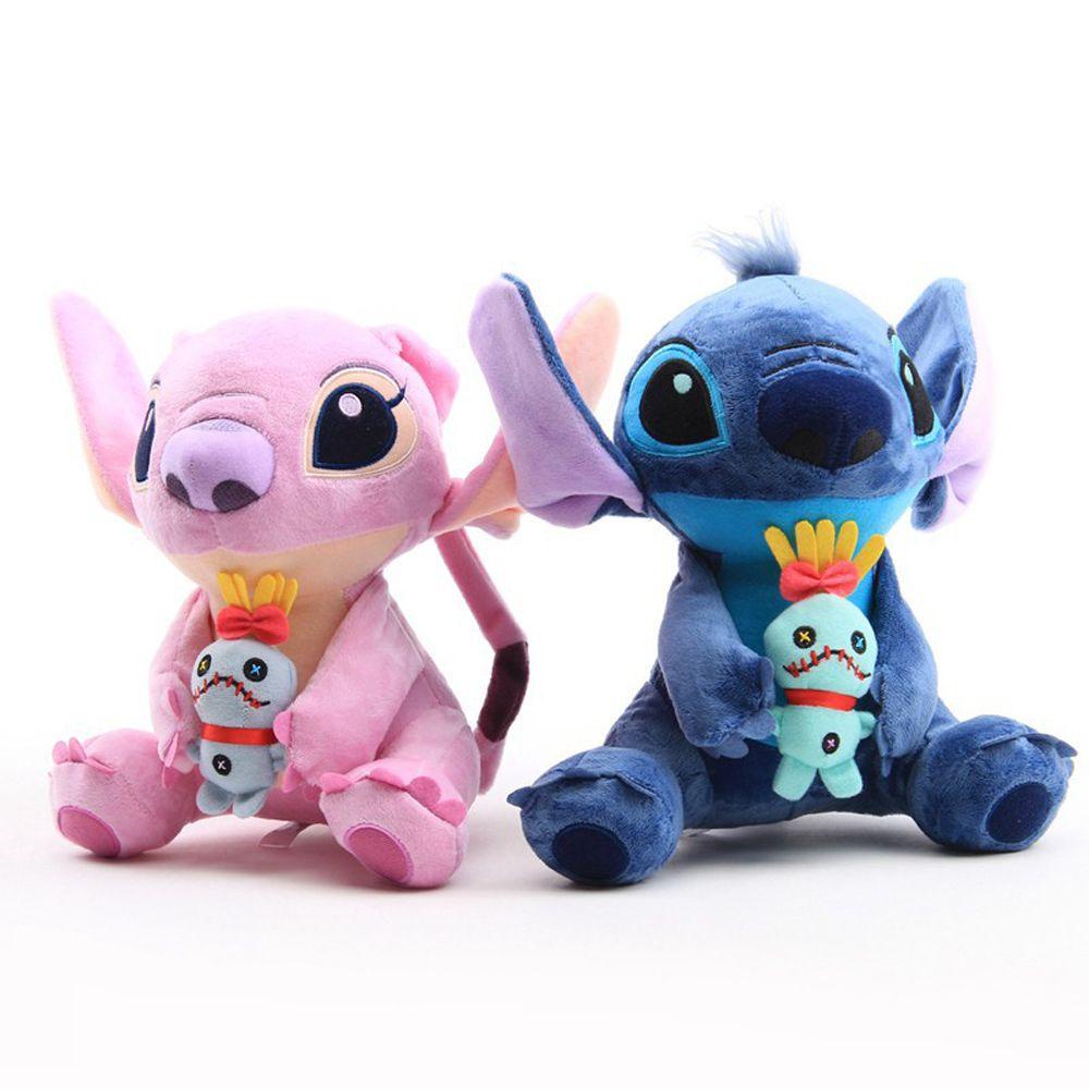 Quinton Stitch Plush Doll Kawaii 25 cm Hadiah Ulang Tahun Anak Mainan Anak Hadiah Boneka Mainan