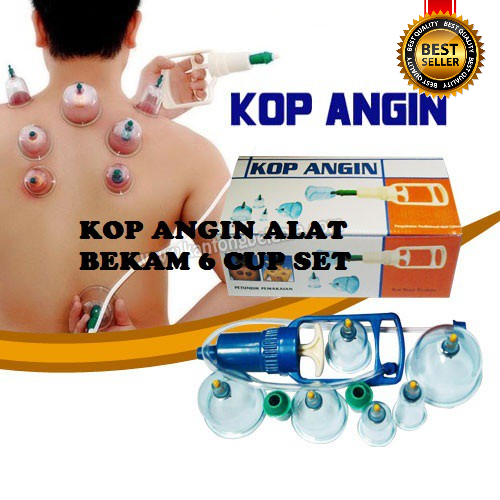 Kop Angin 6 Cup Alat Bekam ( barang seperti poto )