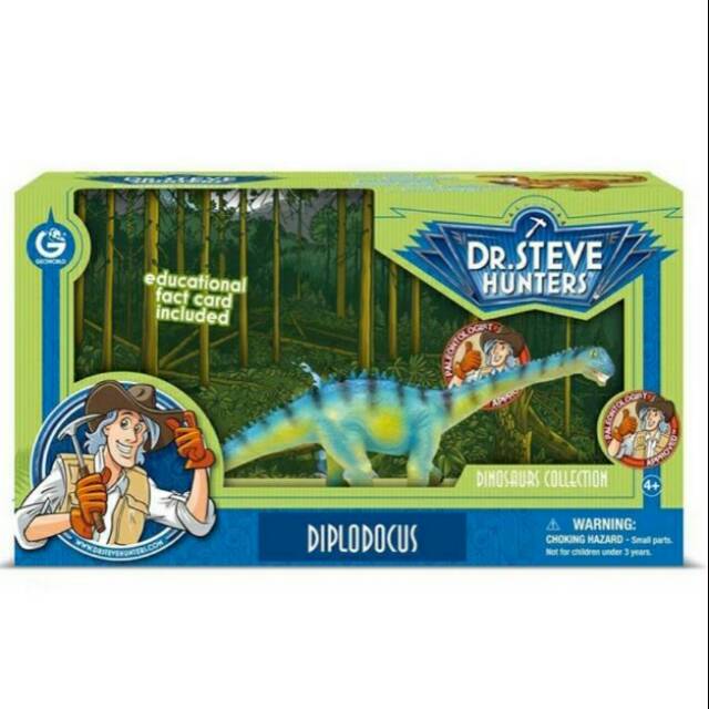 Geoworld Mainan Dinosaurus Diplodocus by Steve Hunters Best Quality