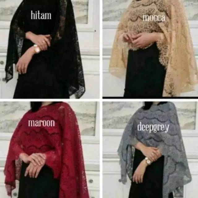 ATASAN KEBAYA CAPE/BRUKAT KALONG/KEBAYA WISUDA/KEBAYA BESAR