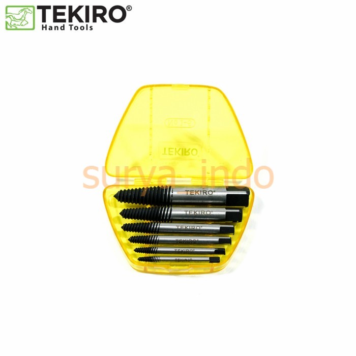 Tekiro 1 Set Screw Extractors 6 pcs SD-EX0926